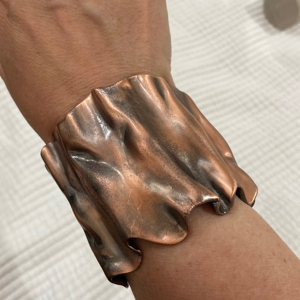 Karine Sultan Bronze Cuff